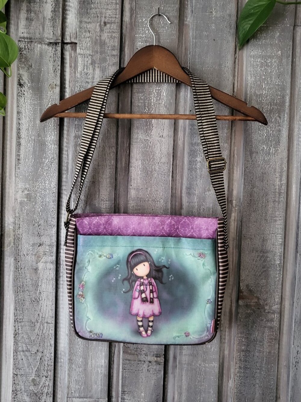 NWOT Santoro London Gorjuss Reversible Crossbody Bag 2014